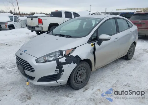 2017 Ford Fiesta Se from USA, damaged, VIN 3FADP4BJ7HM129605